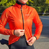 Chaqueta impermeable ES16 PRO 09 eVent - Naranja mujer