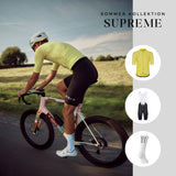 Maillot ciclista ES16 Supremo. Amarillo