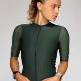 Maillot ciclista ES16 Supremo. verde pino
