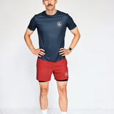 Pantalones cortos de rendimiento ES16 rojos