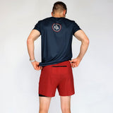 Pantalones cortos de rendimiento ES16 rojos