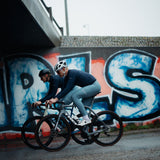 Forro polar de ciclismo de manga larga ES16 Supreme. Negro