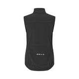 ES16 Chaleco cortavientos Micro Fibra. Negro