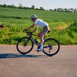 Maillot Ciclista ES16 Rayas Blanco - Mujer