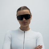 Gafas de ciclismo ES16 Enzo. Color negro con lente polarizada gris.