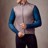 Chaleco cortavientos para bicicleta ES16 Pro Stratos Mystic Grey