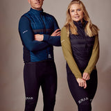Pantalón ciclista de invierno Supreme unisex - con badana. Negro