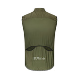 ES16 Chaleco cortavientos Open Back - verde