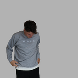 ES16 Sudadera clásica cruda - Ceniza