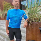 Maillot ciclista ES16 Elite Spinn. Azul claro