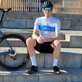 Maillot ciclista ES16 Elite Spinn. Raya Blanca