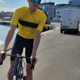 Maillot ciclista ES16 Elite Spinn. Raya Amarilla