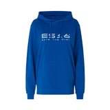 Sudadera con capucha de moda ES16. Azul. 100% algodón orgánico