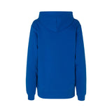 Sudadera con capucha de moda ES16. Azul. 100% algodón orgánico