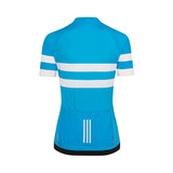 Maillot ciclista ES16 Elite Stripes - Rayas azul claro. Mujer