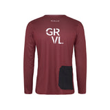 Camiseta ES16 Lifestyle GRVL LS. Burdeos