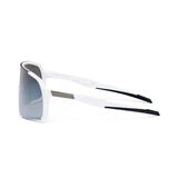 Gafas de ciclismo ES16 Enzo. Blanco con lente plateada.