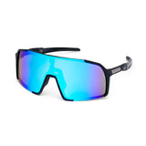 Gafas de ciclismo ES16 Enzo. Negro con lente azul hielo.