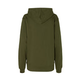Sudadera con capucha de moda ES16. Ejército. 100% algodón orgánico