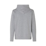 Sudadera con capucha de moda ES16. Gris Oxford. 100% algodón orgánico