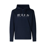 Sudadera con capucha de moda ES16. Azul marino. 100% algodón orgánico