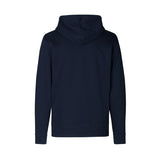 Sudadera con capucha de moda ES16. Azul marino. 100% algodón orgánico