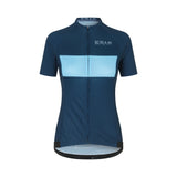 Maillot ciclista ES16 Elite Spinn Stripe azul intenso. Mujer