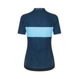 Maillot ciclista ES16 Elite Spinn Stripe azul intenso. Mujer